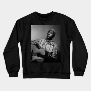 Young Leadbelly with guitar Crewneck Sweatshirt